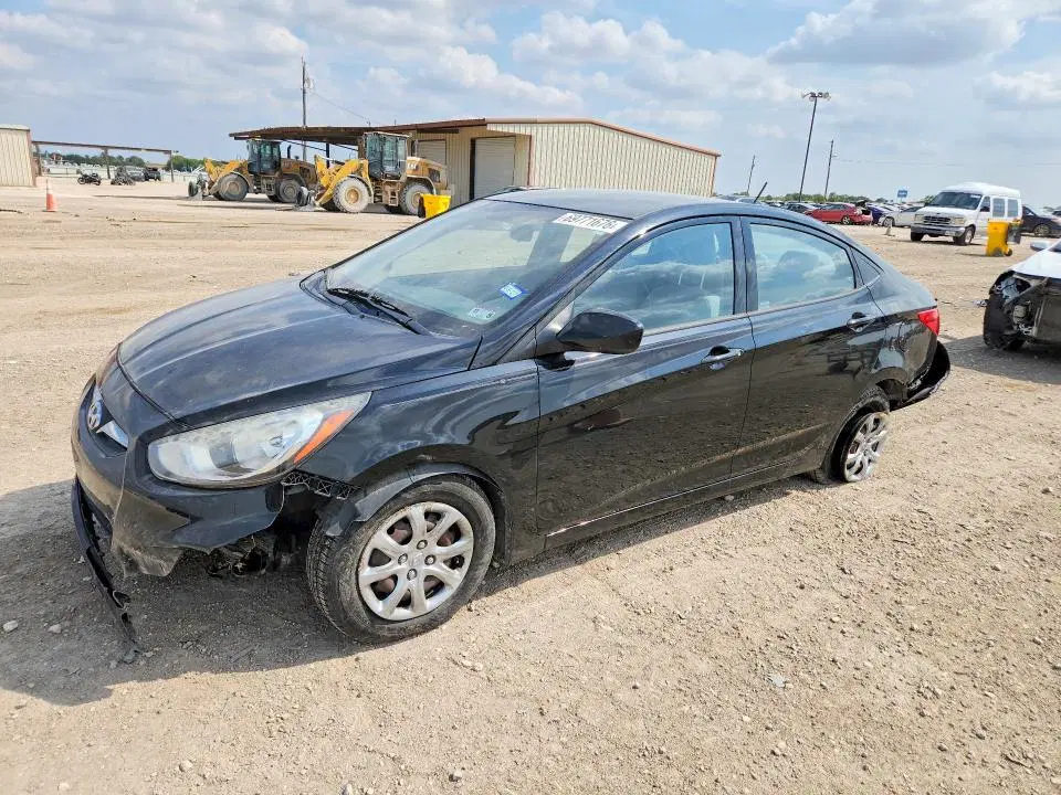 2013 HYUNDAI ACCENT VIN KMHCT4AE0DU581273 фото 2