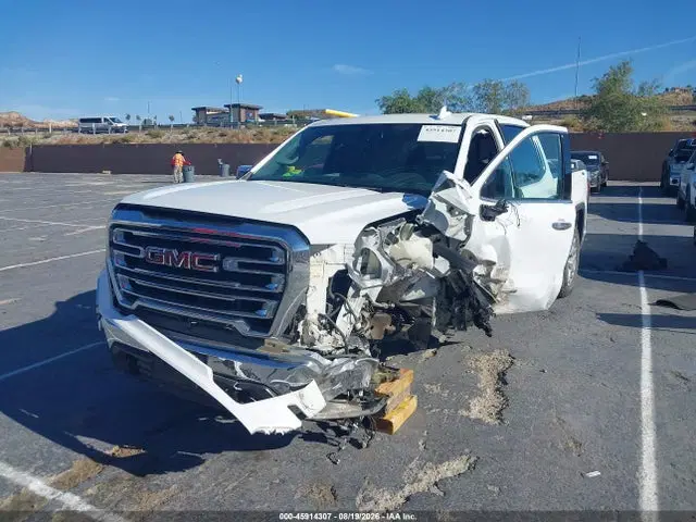 2022 GMC Sierra 1500 Limited 4wd Short Box Slt VIN 3GTU9DED3NG209049 фото 2