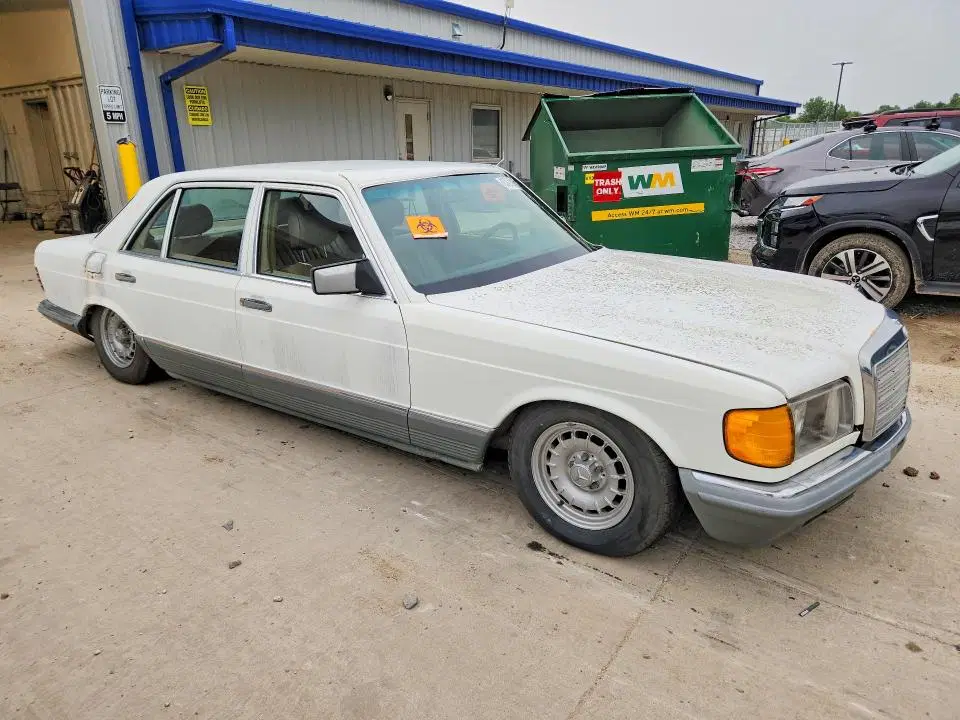1984 MERCED 500 SEL 198 RWD VIN WDB1260371A099988 фото 4