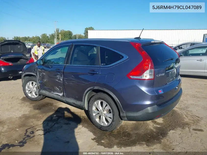 2012 Honda Cr-V Ex-L VIN 5J6RM4H79CL047089 фото 4
