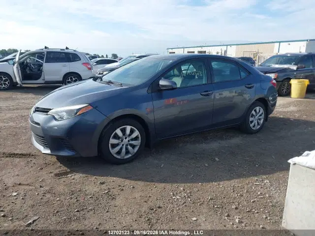 2014 Toyota COROLLA LE VIN 2T1BURHE3EC132619 фото 2