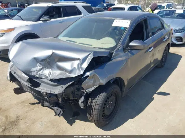 2015 Nissan SENTRA S VIN 3N1AB7AP6FY374889 фото 2