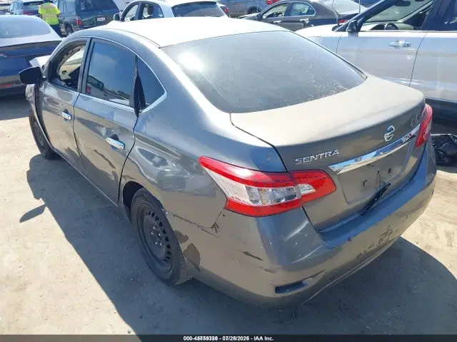 2015 Nissan SENTRA S VIN 3N1AB7AP6FY374889 фото 3