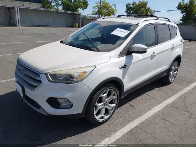 2017 Ford Escape Titanium VIN 1FMCU9JD0HUE32143 фото 2