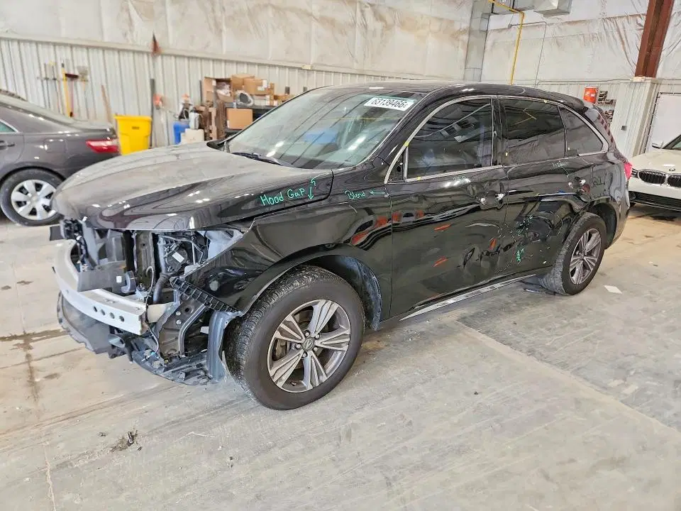 5J8YD4H3XKL037332 — 2019 Acura MDX, FRONT END, фото до ремонта