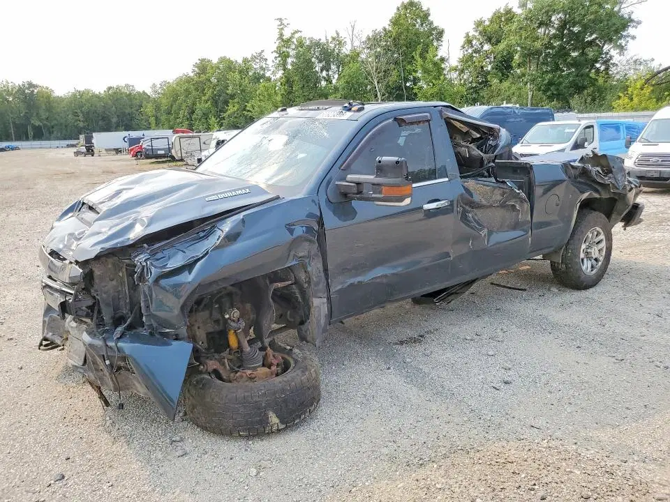 1GC4K1EY7JF222615 — 2018 Chevrolet Silverado, Опрокидывание, фото до ремонта