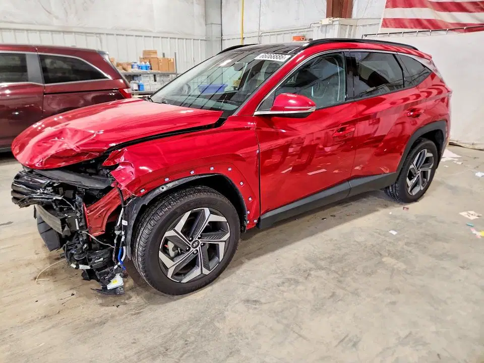 5NMJECAE9NH156448 — 2022 Hyundai Tucson, FRONT END, фото до ремонта