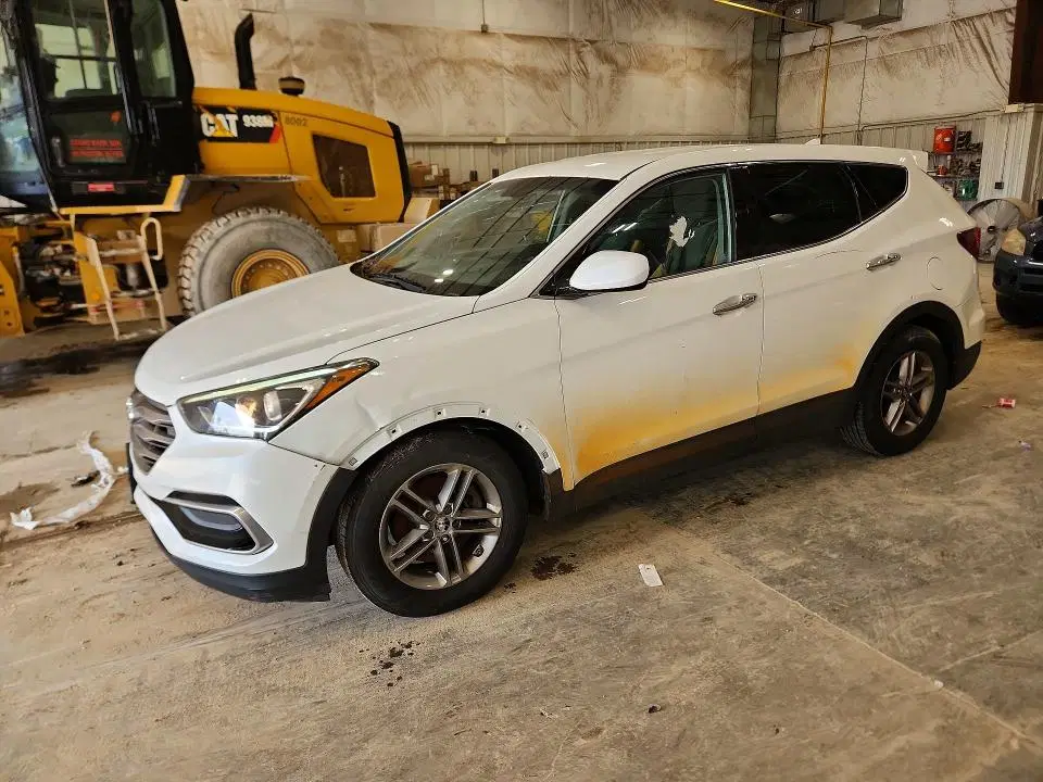 5XYZTDLBXHG430496 — 2017 Hyundai Santa FE Sport, FRONT END, фото до ремонта