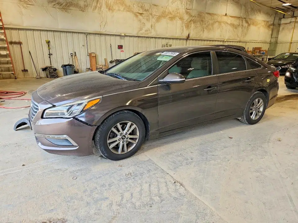 5NPE24AA6GH375970 — 2016 Hyundai Sonata, FRONT END, фото до ремонта
