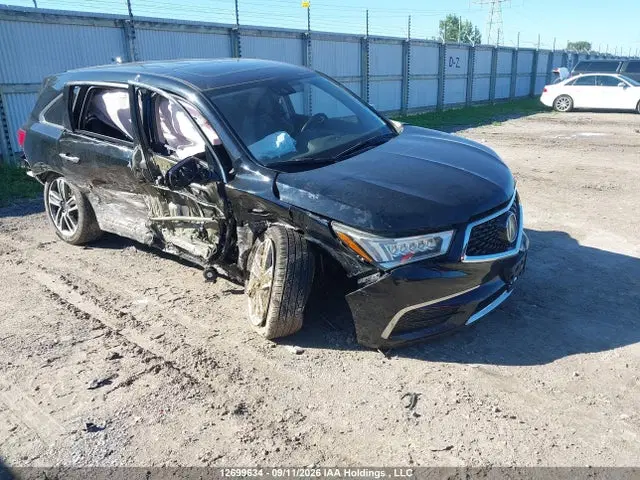 5FRYD4H45HB504187 — 2017 Acura MDX Navigation Package, Правый бок (Right Side), фото до ремонта