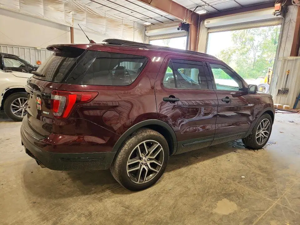 2018 FORD EXPLORER VIN 1FM5K8GT9JGB05204 фото 3