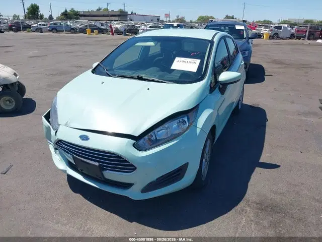 2017 Ford FIESTA SE VIN 3FADP4EJ7HM126036 фото 2