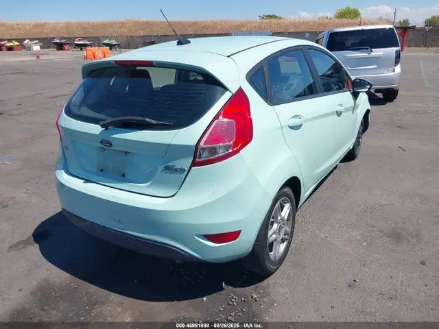 2017 Ford FIESTA SE VIN 3FADP4EJ7HM126036 фото 4