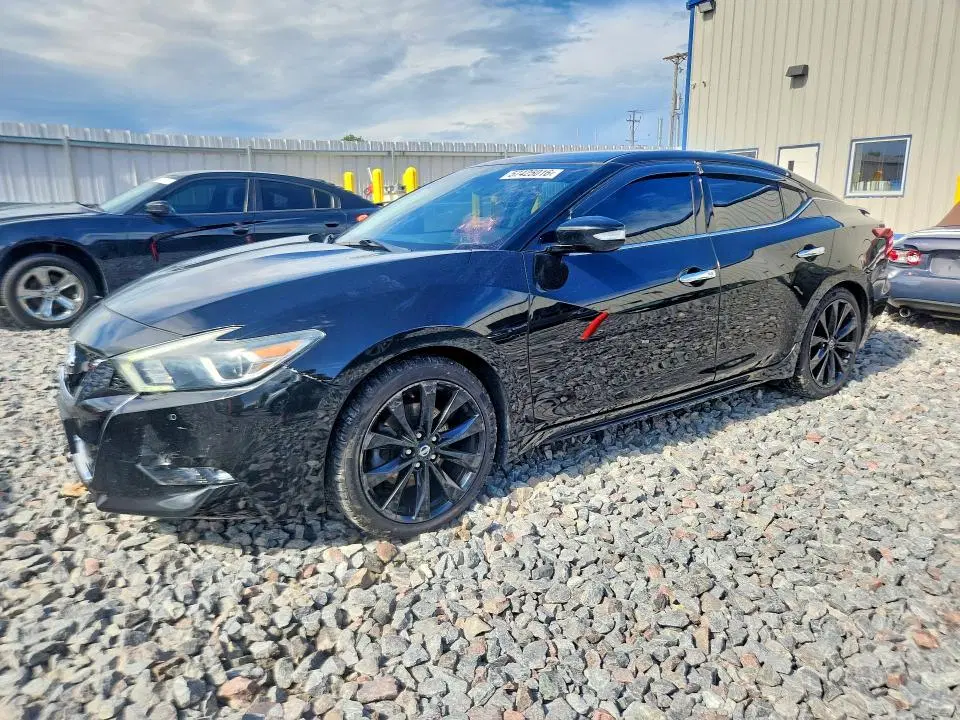 1N4AA6AP9HC456739 — 2017 Nissan Maxima, FRONT END, фото до ремонта