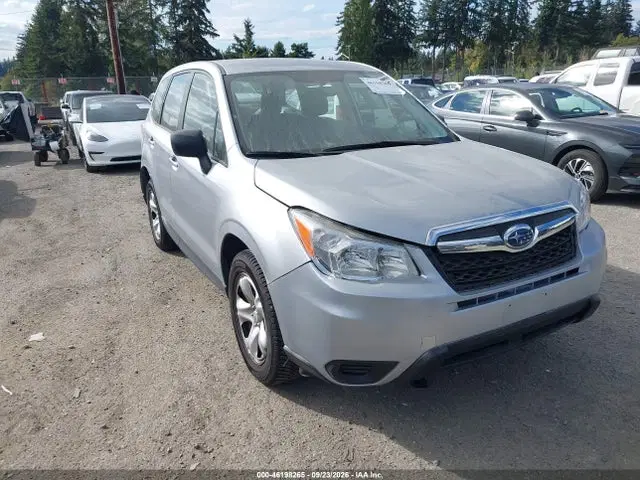 JF2SJAAC9EH513665 — 2014 Subaru Forester 2.5I, Естественный износ (Normal Wear & Tear), фото до ремонта