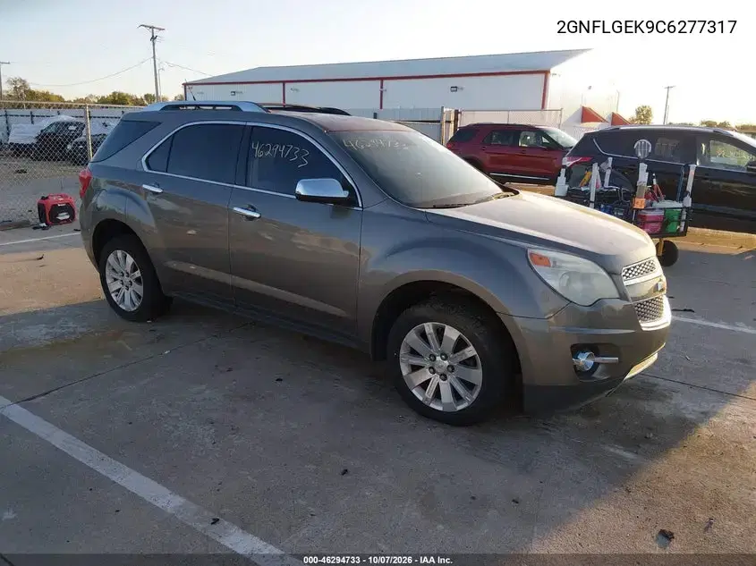 2012 Chevrolet Equinox Ltz VIN 2GNFLGEK9C6277317 фото 2