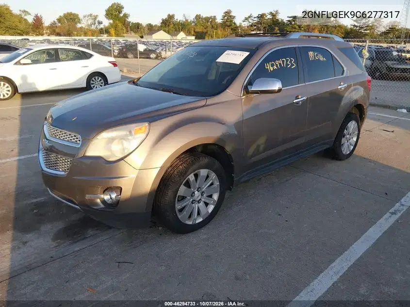 2012 Chevrolet Equinox Ltz VIN 2GNFLGEK9C6277317 фото 3