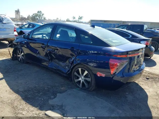 2017 Toyota Mirai VIN JTDBVRBD0HA002819 фото 3
