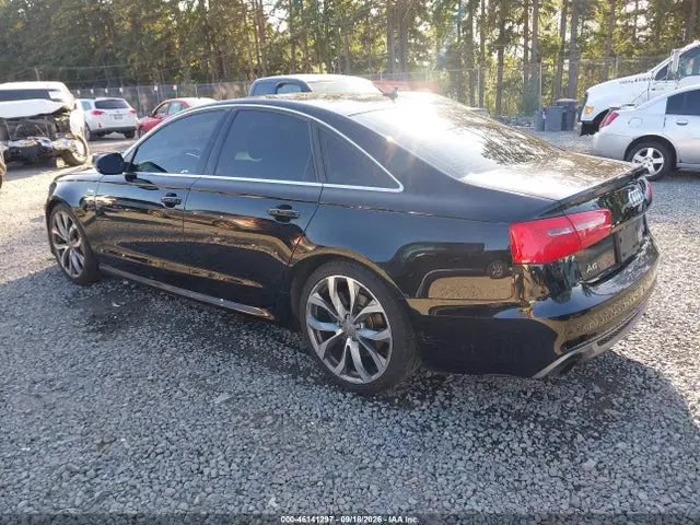2014 Audi A6 3.0t Premium Plus VIN WAUHGAFCXEN034931 фото 3