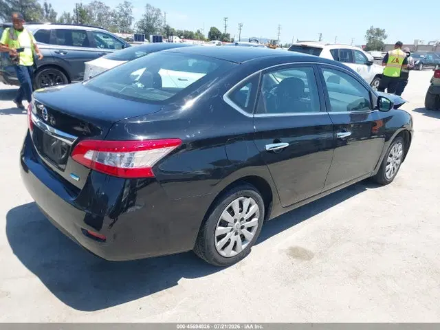2014 Nissan SENTRA S VIN 3N1AB7AP2EL690687 фото 4