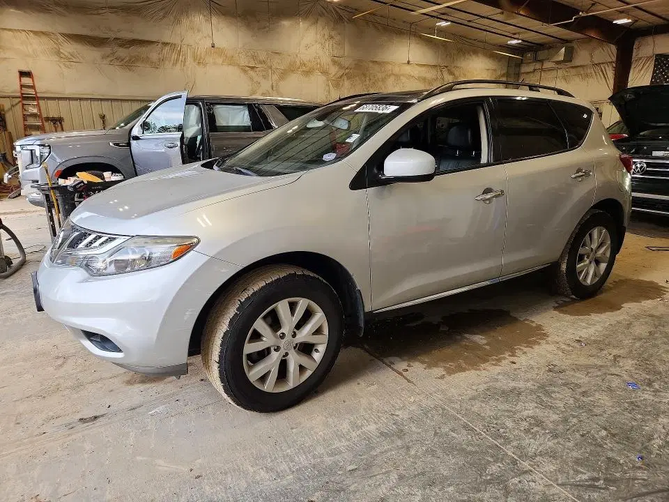 JN8AZ1MW2CW236556 — 2012 Nissan Murano, FRONT END, фото до ремонта