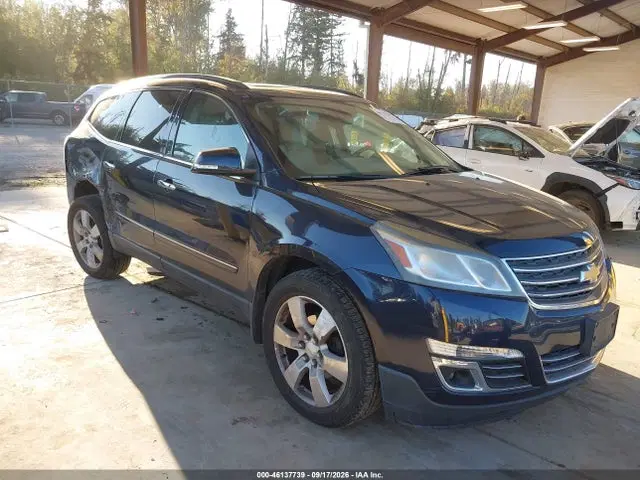 1GNKRJKDXFJ208255 — 2015 Chevrolet Traverse LTZ, Задняя часть справа (Right Rear), фото до ремонта