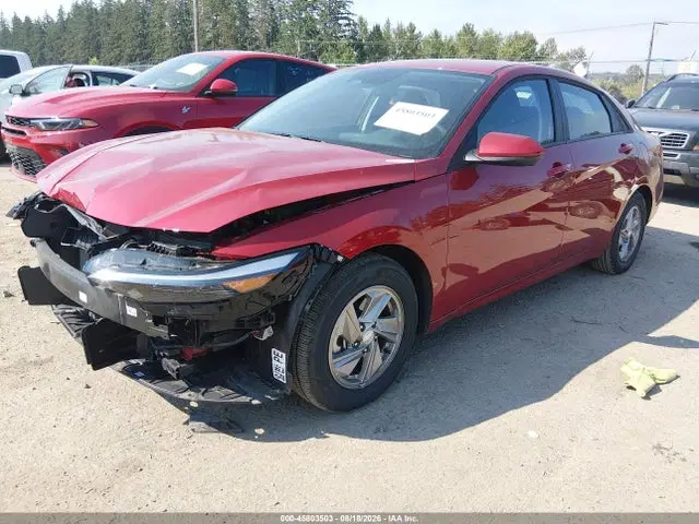 2025 Hyundai ELANTRA SE VIN KMHLL4DG8SU093313 фото 2