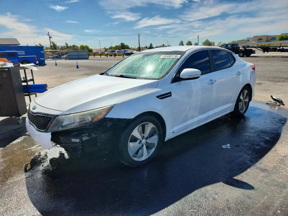 5XXGM4A75FG420219 — 2015 Kia Optima, Front End, фото до ремонта