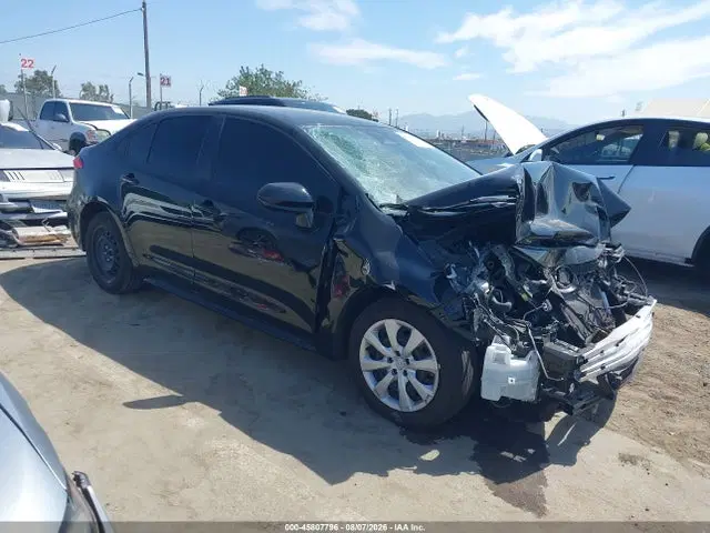 JTDBCMFE7S3108594 — 2025 Toyota Corolla Hybrid LE, Передняя часть, фото до ремонта