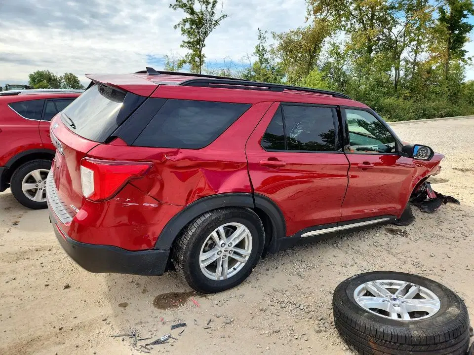 2021 FORD EXPLORER VIN 1FMSK8DH0MGB41404 фото 3