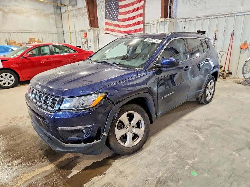 3C4NJDBB2JT423546 — 2018 Jeep Compass, FRONT END, фото до ремонта