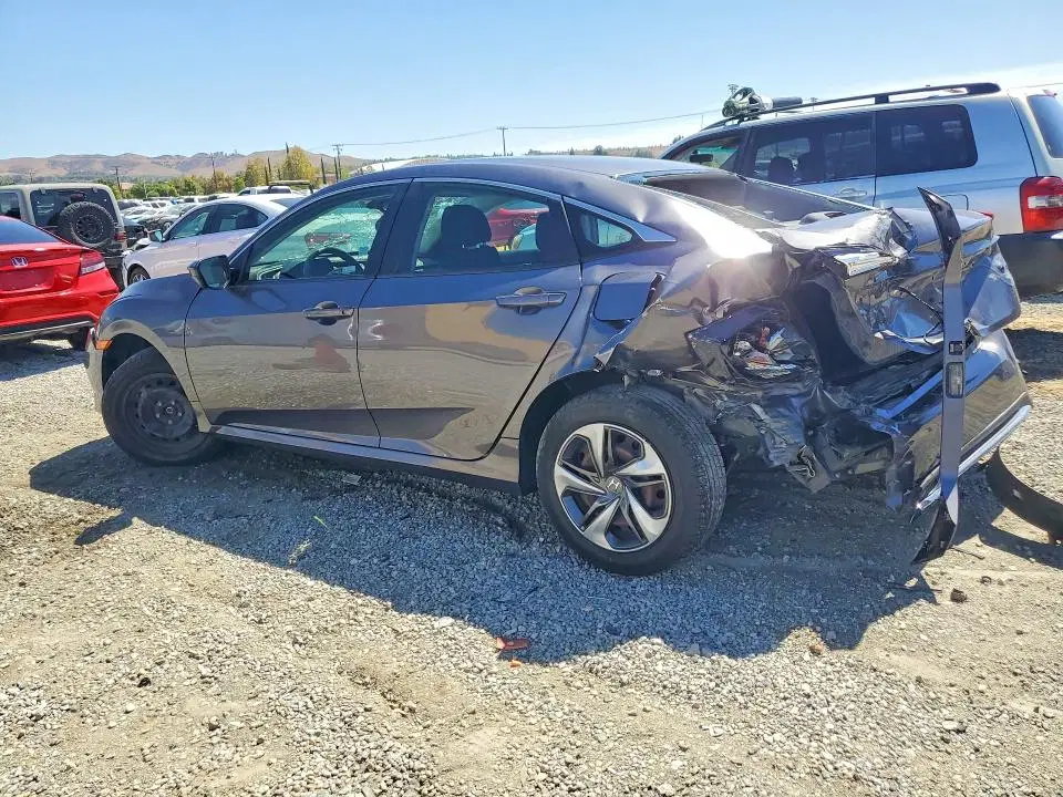 2019 Honda Civic VIN 19XFC2F62KE207489 фото 2