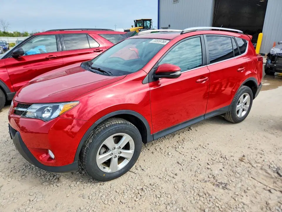 2T3RFREV4EW167558 — 2014 Toyota RAV4, REAR END, фото до ремонта