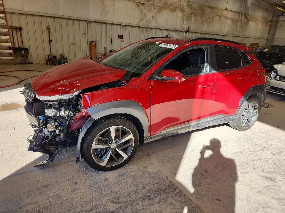 KM8K5CA55MU701083 — 2021 Hyundai Kona, FRONT END, фото до ремонта