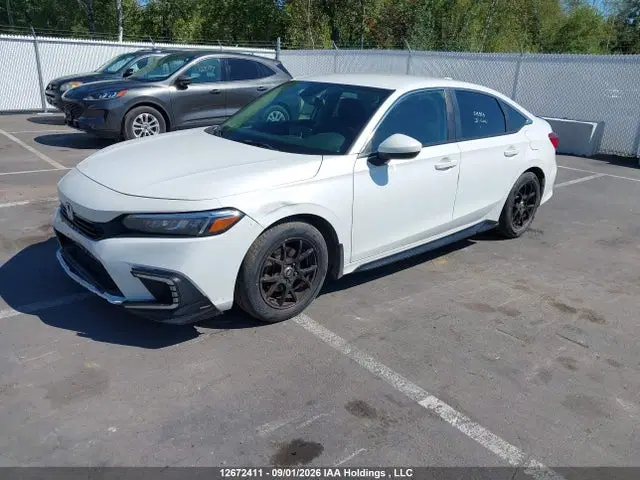 2022 Honda Civic Lx VIN 2HGFE2F22NH102890 фото 2