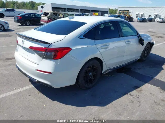 2022 Honda Civic Lx VIN 2HGFE2F22NH102890 фото 4