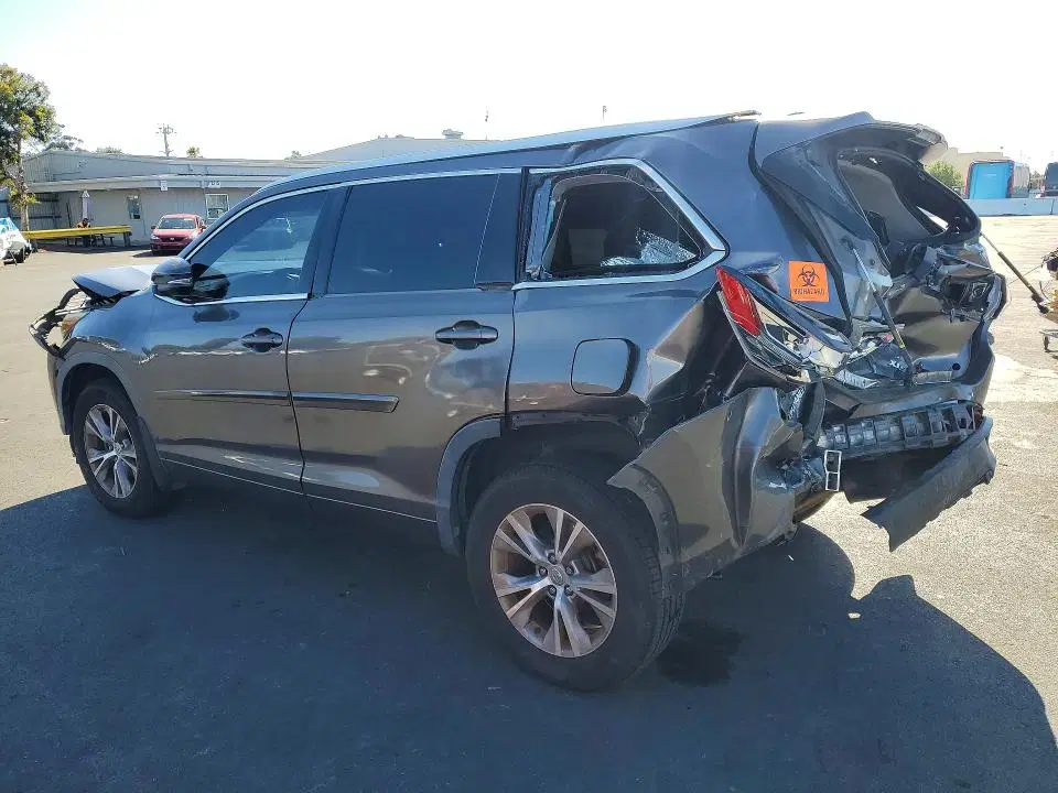 2015 Toyota Highlander VIN 5TDJKRFH3FS122244 фото 2