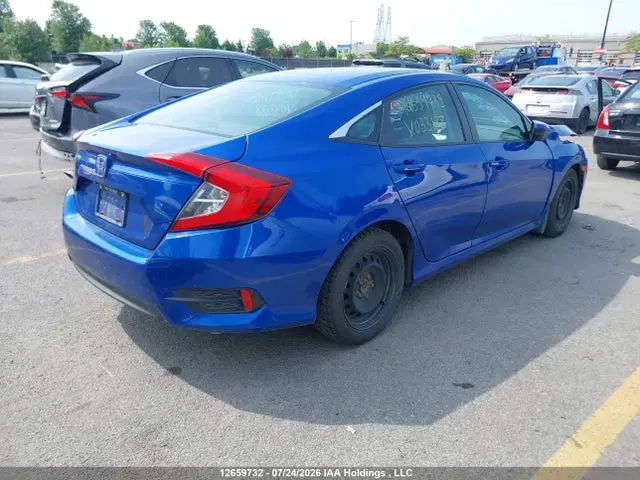 2017 Honda Civic Lx VIN 2HGFC2E56HH033188 фото 4