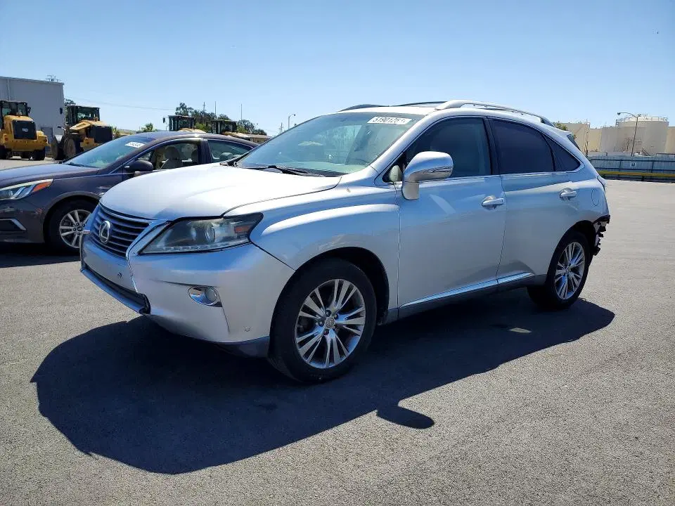 2T2ZK1BA0EC147862 — 2014 Lexus RX 350, задняя часть, фото до ремонта