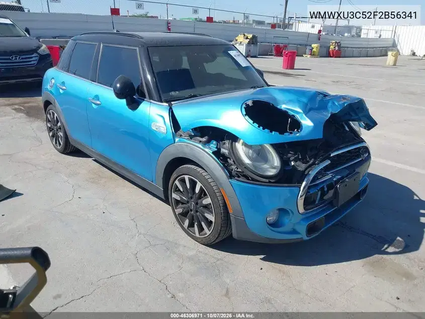 WMWXU3C52F2B56341 — 2015 MINI Hard Top, передняя часть, фото до ремонта