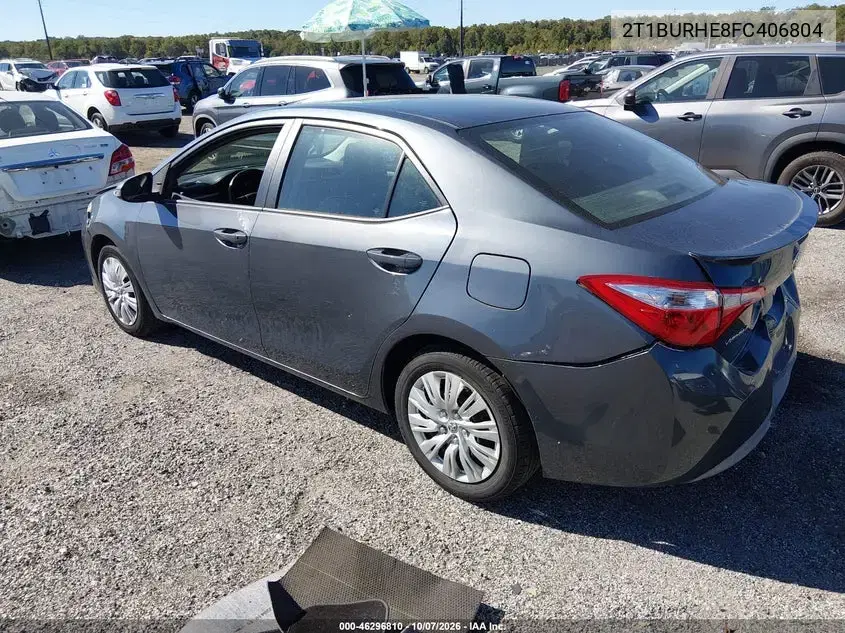 2015 Toyota Corolla S VIN 2T1BURHE8FC406804 фото 4
