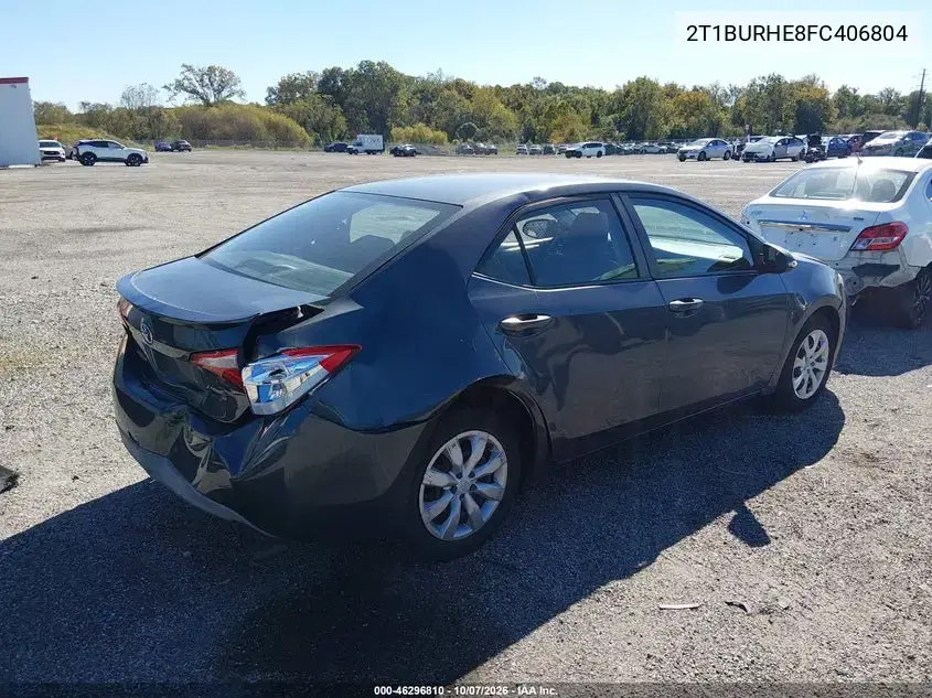 2015 Toyota Corolla S VIN 2T1BURHE8FC406804 фото 5