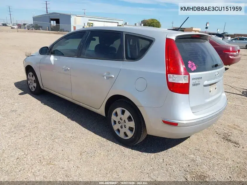 2012 Hyundai Elantra Touring Gls VIN KMHDB8AE3CU151959 фото 4