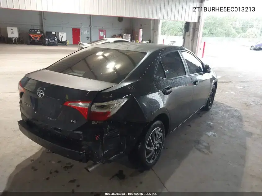 2014 Toyota Corolla Le VIN 2T1BURHE5EC013213 фото 5