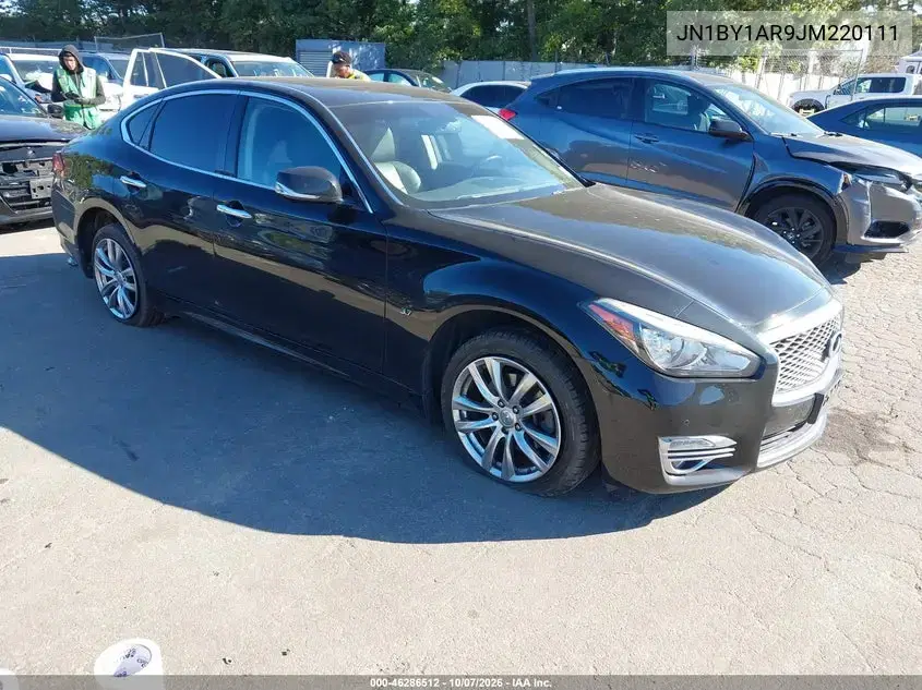 JN1BY1AR9JM220111 — 2018 Infiniti Q70, Сзади слева, фото до ремонта