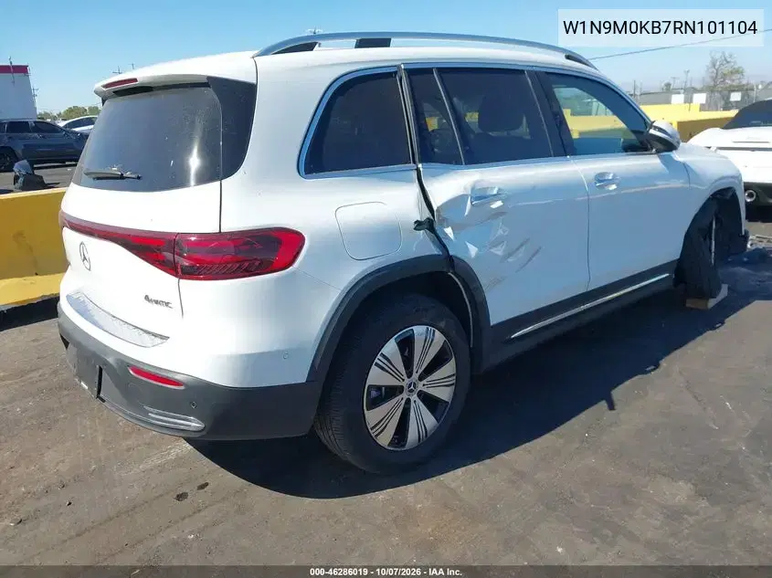 2024 Mercedes-Benz Eqb 300 Suv 4Matic VIN W1N9M0KB7RN101104 фото 4