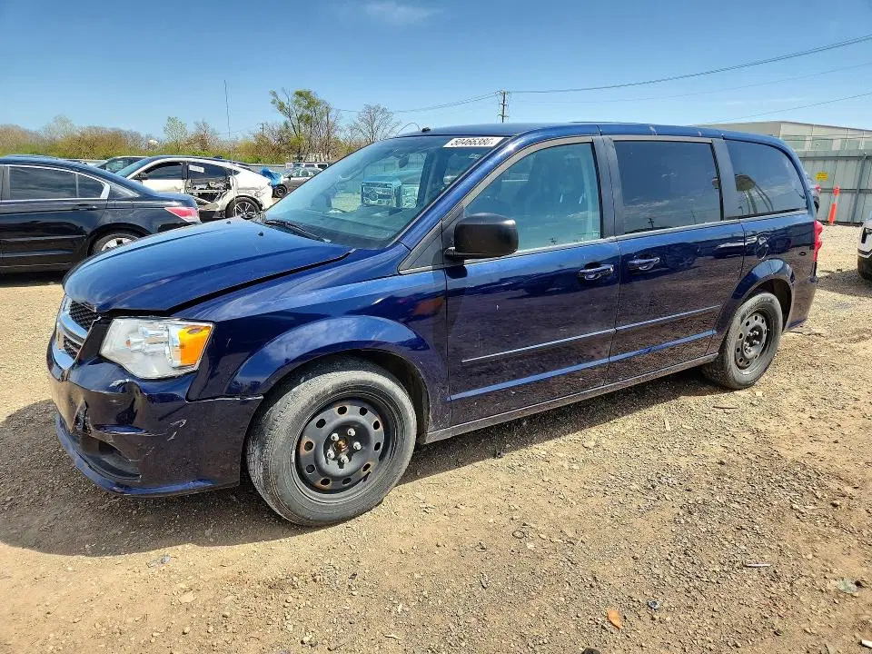 2C4RDGBG9GR204679 — 2016 Dodge Grand Caravan, Передняя часть, фото до ремонта