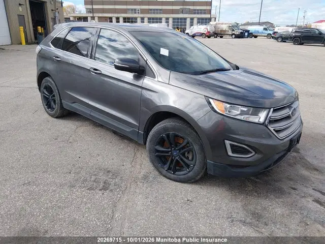 2FMPK4J9XGBC38701 — 2016 Ford Edge SEL, Hail, фото до ремонта