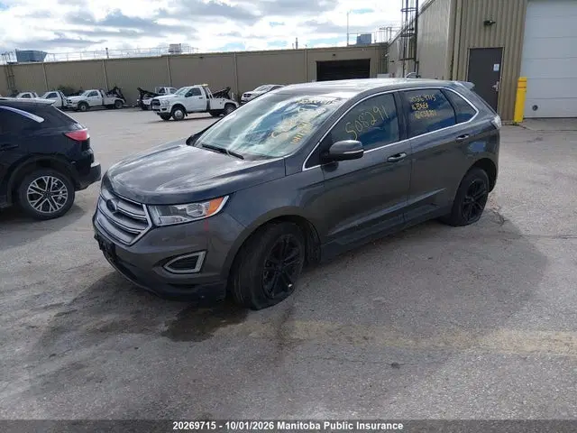 2016 Ford EDGE SEL VIN 2FMPK4J9XGBC38701 фото 2