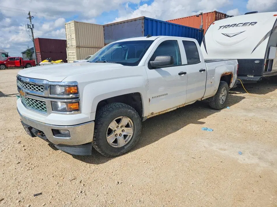 1GCVKREC3EZ265148 — 2014 Chevrolet Silverado, NORMAL WEAR, фото до ремонта